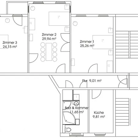 Elegante Altbauwohnung